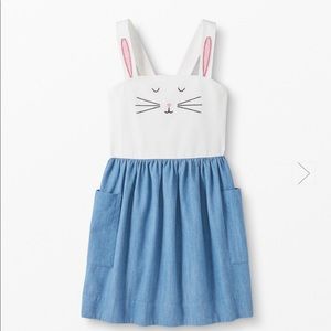Hanna Andersson Bunny Jumper in Chambray
